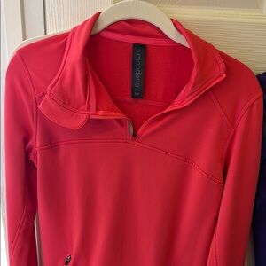 Mondetta Red Quarter-Zip Pullover